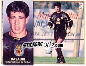Sticker 17) Basauri (Villareal) - Liga Spagnola 1998-1999 n. 535 - Colecciones ESTE