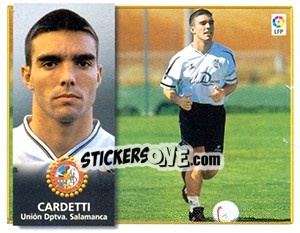 Figurina 26) Cardetti (Salamanca) - Liga Spagnola 1998-1999 - Colecciones ESTE
