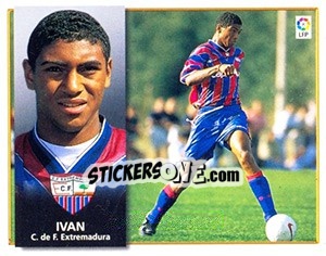Figurina 33) Ivan (Extremadura) - Liga Spagnola 1998-1999 - Colecciones ESTE