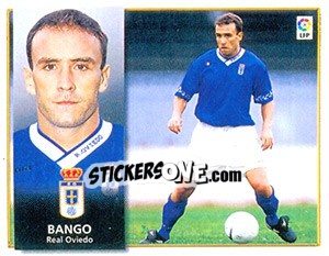 Figurina 35) Bango (Oviedo) - Liga Spagnola 1998-1999 - Colecciones ESTE