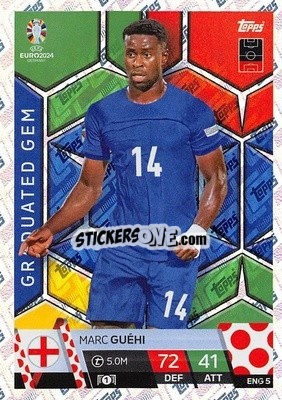 Sticker Marc Guéhi - UEFA Euro 2024. Match Attax
 - Topps