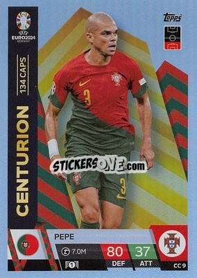 Sticker Pepe - UEFA Euro 2024. Match Attax
 - Topps
