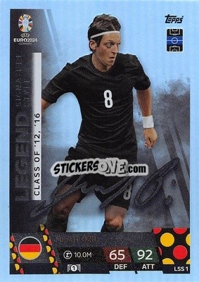 Sticker Mesut Özil - UEFA Euro 2024. Match Attax
 n. LSS1 - Topps