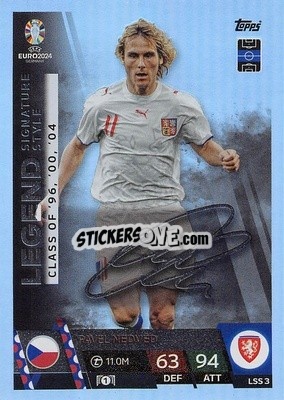 Figurina Pavel Nedvěd - UEFA Euro 2024. Match Attax
 - Topps