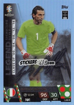 Sticker Gianluigi Buffon - UEFA Euro 2024. Match Attax
 - Topps