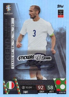 Figurina Giorgio Chiellini - UEFA Euro 2024. Match Attax
 - Topps