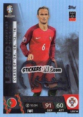 Sticker Ricardo Carvalho - UEFA Euro 2024. Match Attax
 - Topps