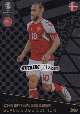Sticker Christian Eriksen - UEFA Euro 2024. Match Attax
 n. BE2 - Topps