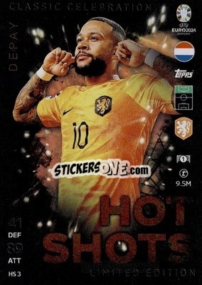 Cromo Mephis Depay - UEFA Euro 2024. Match Attax
 - Topps