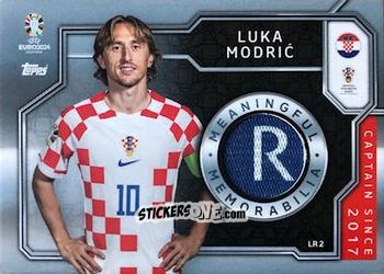 Figurina Luka Modrić - UEFA Euro 2024. Match Attax
 n. LR2 - Topps