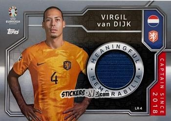 Sticker Virgil van Dijk - UEFA Euro 2024. Match Attax
 n. LR4 - Topps