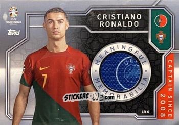 Sticker Cristiano Ronaldo - UEFA Euro 2024. Match Attax
 n. LR6 - Topps