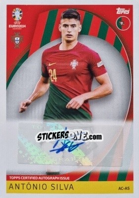 Figurina António Silva - UEFA Euro 2024. Match Attax
 - Topps