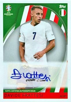 Cromo Davide Frattesi - UEFA Euro 2024. Match Attax
 n. AC-DF - Topps