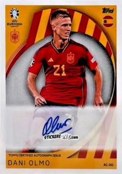 Figurina Dani Olmo - UEFA Euro 2024. Match Attax
 n. AC-DO - Topps