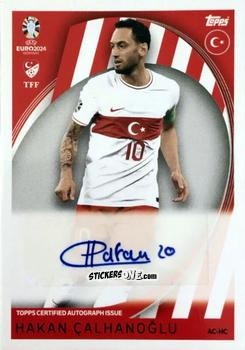 Cromo Hakan Çalhanoğlu - UEFA Euro 2024. Match Attax
 n. AC-HC - Topps