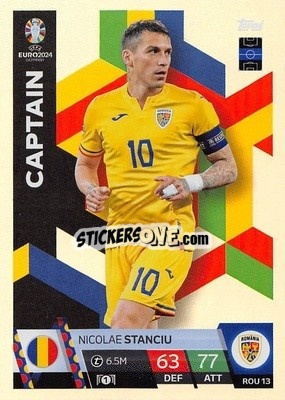 Cromo Nicolae Stanciu - UEFA Euro 2024. Match Attax
 - Topps