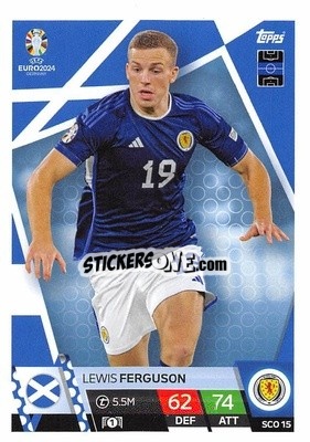 Sticker Lewis Ferguson - UEFA Euro 2024. Match Attax
 - Topps