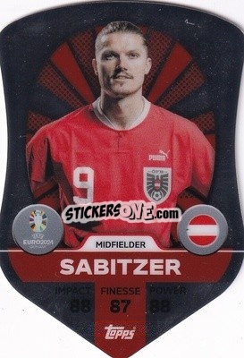 Sticker Marcel Sabitzer - UEFA Euro 2024. Match Attax
 n. SC1 - Topps