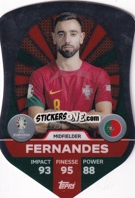 Cromo Bruno Fernandes - UEFA Euro 2024. Match Attax
 - Topps