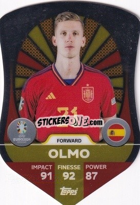 Sticker Dani Olmo - UEFA Euro 2024. Match Attax
 - Topps