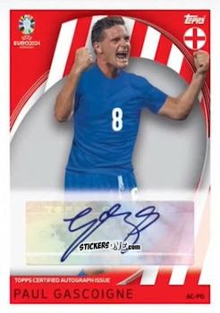 Figurina Paul Gascoigne - UEFA Euro 2024. Match Attax
 n. AC-PG - Topps
