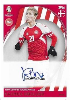 Cromo Rasmus Højlund - UEFA Euro 2024. Match Attax
 n. AC-RH - Topps