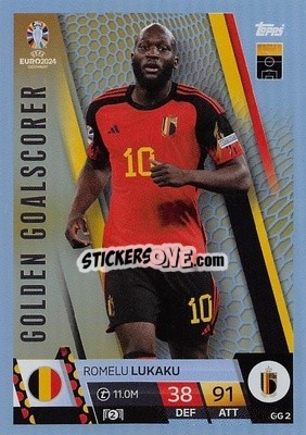 Sticker Romelu Lukaku - UEFA Euro 2024. Match Attax
 n. GG2 - Topps