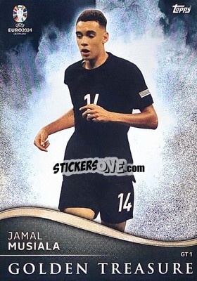 Sticker Jamal Musiala - UEFA Euro 2024. Match Attax
 n. GT1 - Topps