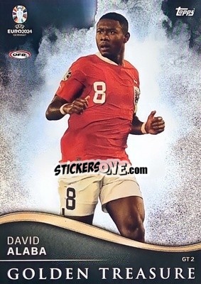 Sticker David Alaba - UEFA Euro 2024. Match Attax
 - Topps