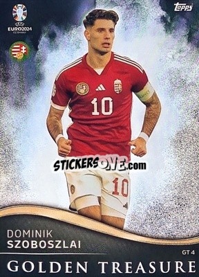 Sticker Dominik Szoboszlai - UEFA Euro 2024. Match Attax
 n. GT4 - Topps