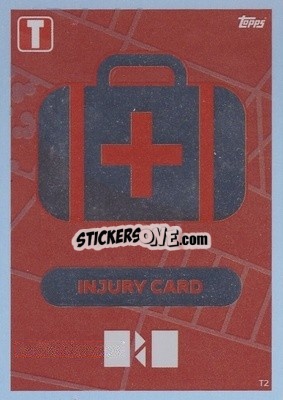 Cromo Injury Card - UEFA Euro 2024. Match Attax
 - Topps