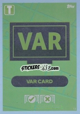 Sticker VAR Card - UEFA Euro 2024. Match Attax
 n. T3 - Topps