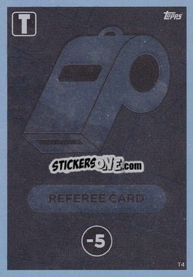 Sticker Referee Card - UEFA Euro 2024. Match Attax
 - Topps