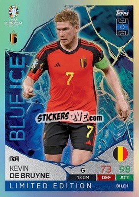 Sticker Kevin De Bruyne - UEFA Euro 2024. Match Attax
 - Topps
