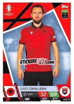 Sticker Sokol Cikalleshi - UEFA Euro 2024. Match Attax
 - Topps