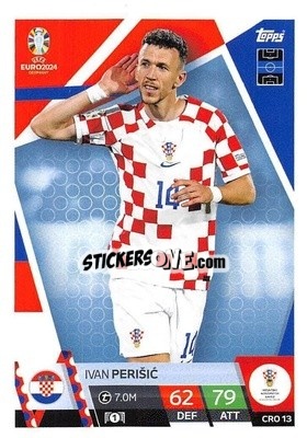 Sticker Ivan Perišić - UEFA Euro 2024. Match Attax
 - Topps