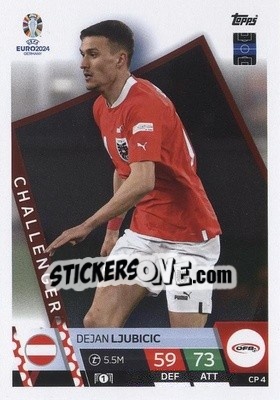 Sticker Dejan Ljubicic - UEFA Euro 2024. Match Attax
 n. CP4 - Topps
