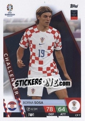 Sticker Borna Sosa - UEFA Euro 2024. Match Attax
 n. CP7 - Topps