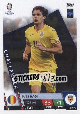 Sticker Ianis Hagi - UEFA Euro 2024. Match Attax
 n. CP24 - Topps
