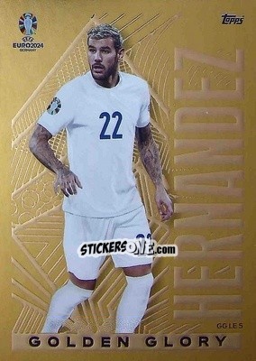 Sticker Theo Hernández - UEFA Euro 2024. Match Attax
 n. GGLE5 - Topps