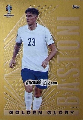 Sticker Alessandro Bastoni - UEFA Euro 2024. Match Attax
 n. GGLE6 - Topps