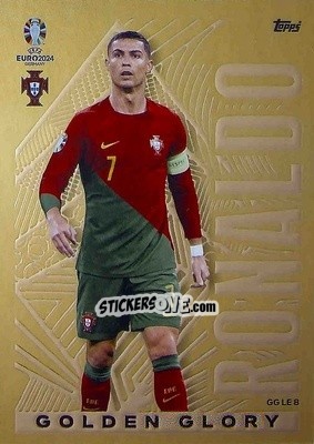Sticker Cristiano Ronaldo - UEFA Euro 2024. Match Attax
 n. GGLE8 - Topps