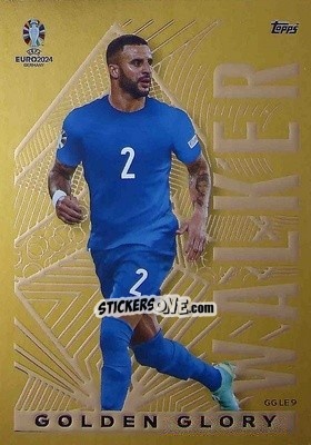 Sticker Kyle Walker - UEFA Euro 2024. Match Attax
 n. GGLE9 - Topps