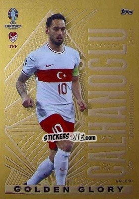 Sticker Hakan Çalhanoğlu - UEFA Euro 2024. Match Attax
 n. GGLE10 - Topps