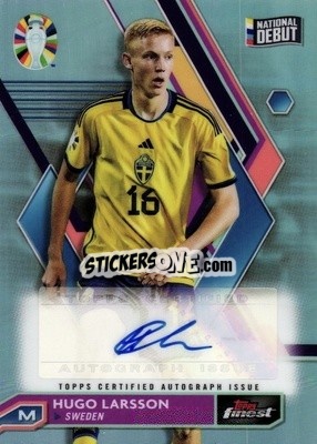 Sticker Hugo Larsson - Finest Road to UEFA Euro 2024
 n. BCA-HL - Topps