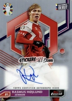 Sticker Rasmus Højlund - Finest Road to UEFA Euro 2024
 n. BCA-RH - Topps