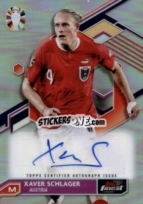 Cromo Xaver Schlager - Finest Road to UEFA Euro 2024
 - Topps