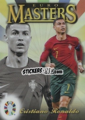Sticker Cristiano Ronaldo - Finest Road to UEFA Euro 2024
 n. EM-CR - Topps
