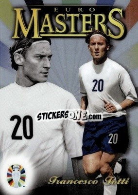 Sticker Francesco Totti - Finest Road to UEFA Euro 2024
 n. EM-FT - Topps